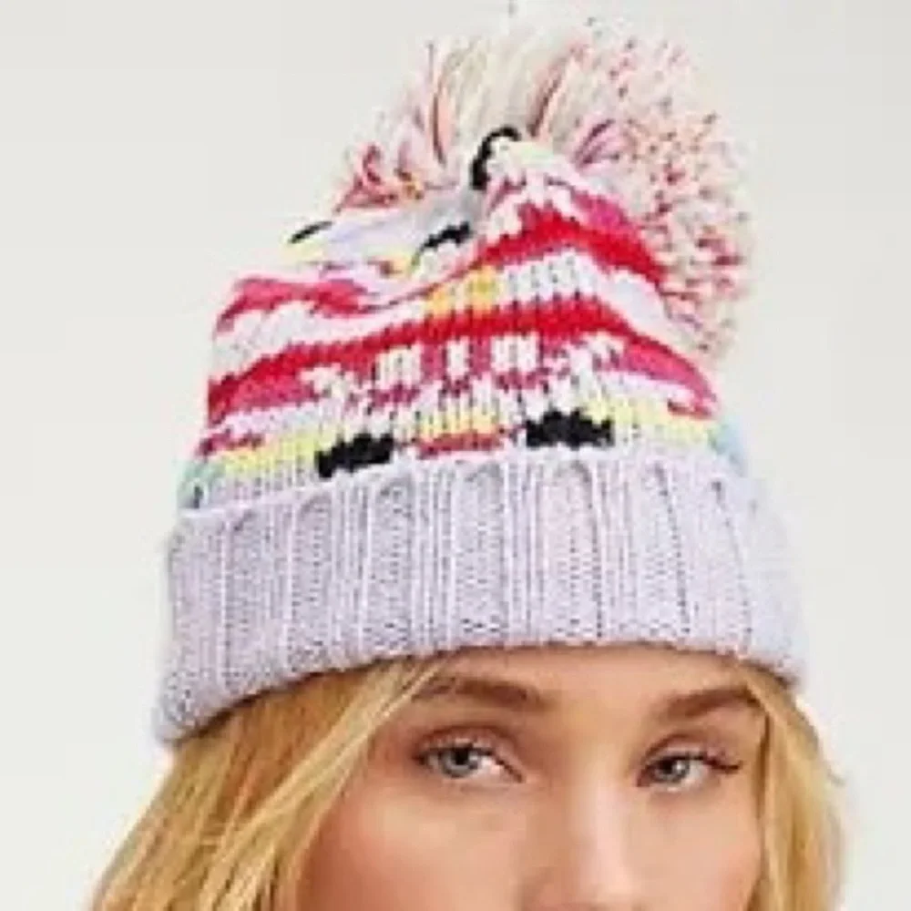 New! Free People-Pixie Pompom Beanie
